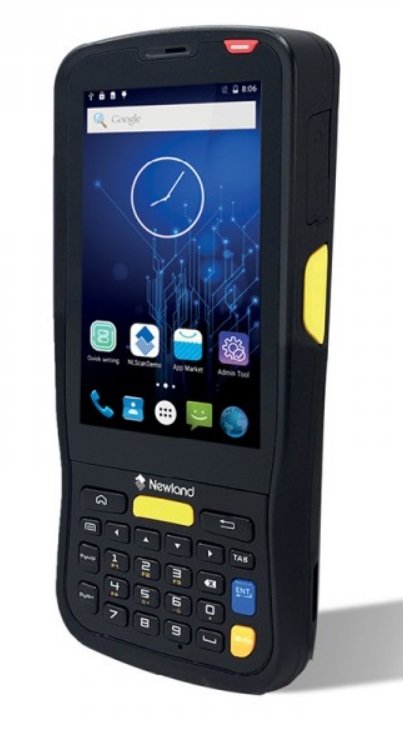 Терминал сбора данных Newland MT65 Beluga II, 1D Laser, Android 5.1, 4G, GPS, камера, 3700mAh, (NLS-MT6550-1W)