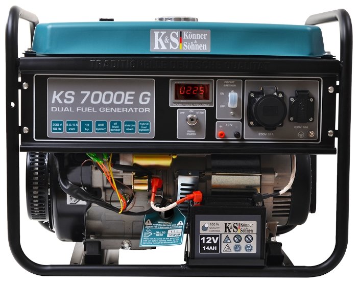 Бензиновый генератор KS Könner  Söhnen KS 7000E G (5000 Вт)