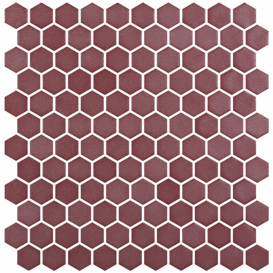 Мозаика облицовочная стеклянная Onix Mosaico Hex Stoneglass 2003837_HexStoneglassRusset ( м2)