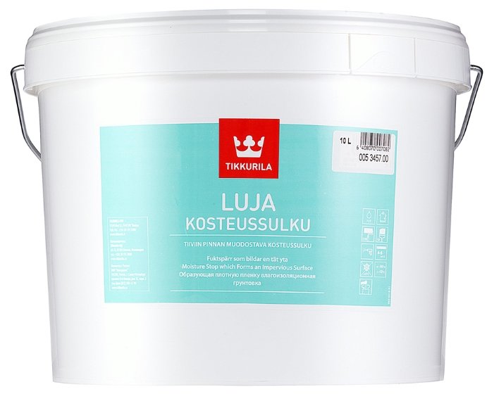 Грунтовка Tikkurila Luja влагоизоляционная (10 л)