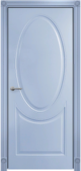 Оникс / Фортрез Межкомнатные двери Брюссель Цвет: голубая эмаль