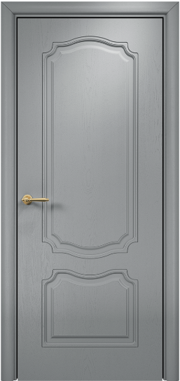 Дверь Оникс Венеция фрезерованное Цвет:Эмаль по RAL7040 МДФ Остекление:Без стекла