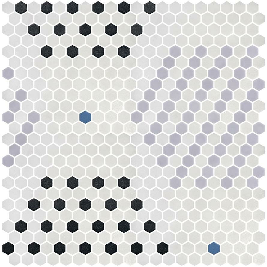 Мозаика Onix Mosaico Hex Geo Patterns 22 30.1x29