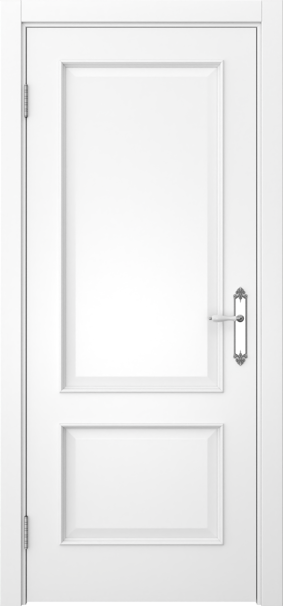 Комплект двери с коробкой SK011 (эмаль белая, глухая)