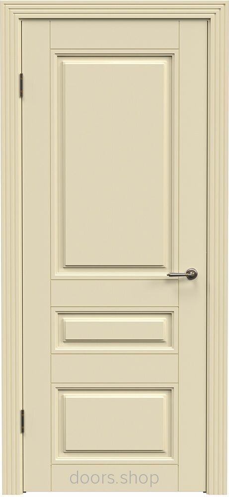 Межкомнатные двери Ульяновские двери Дверь А17 Слоновая кость ПГ 900x38x2000 Комплект
