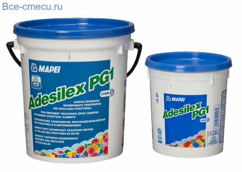 Mapei Adesilex PG1 эпоксидный клей (комплект 30 кг)