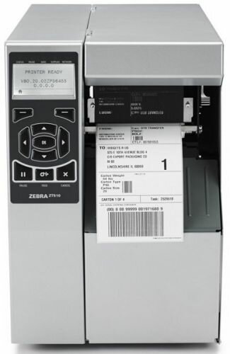 Принтер термотрансферный Zebra ZT51043 ZT51043-T1E0000Z 4quot;, 300 dpi, Euro and UK cord, Serial, USB, Gigabit Ethernet, Bluetooth LE, Cutter, Mono, ZPL