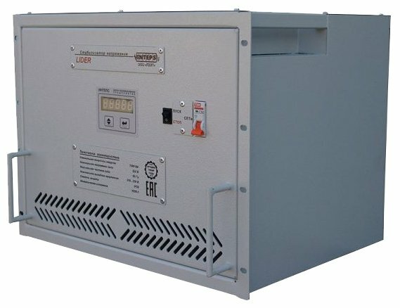 Стабилизатор напряжения однофазный Lider PS12000W-R-50 (9.6 кВт)