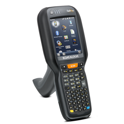 Datalogic Терминал Falcon X3+ Pistol Grip, 802.11 a/b/g /n CCX v4, Bluetooth v2.1, 256 MB RAM/1GB Flash, QVGA, 52-Key Alpha Numeric, Standard Range Imager w Green Spot, Windows CE 6.0 945250056