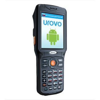 Терминал сбора данных Urovo V5100, Android 7.1, 2D SE4750MR, BT, Wi-Fi, GSM, 4G, 5.0 MP, 2/16 GB, 1.4 GHz, 3.5quot;, 480 x 640, 31 кл., 4500 mAh, IP 64