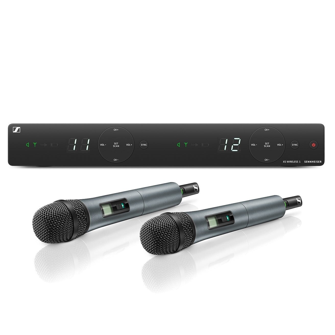 SENNHEISER XSW 1-835 DUAL B 2-канальная вокальная радиосистема с двумя ручными передатчиками