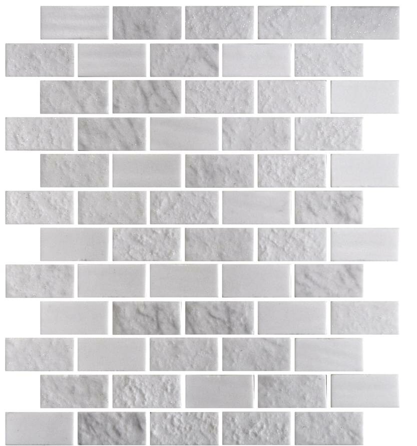 Мозаика Onix Mosaico Marbelous Brick White 26.2x31.8