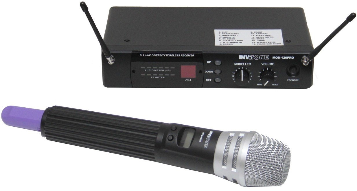 Радиосистемы с ручным микрофоном Invotone MOD-126HH