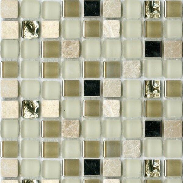 Мозаика Bars Crystal Mosaic Смеси с металлом GHT 46 300x300 мм (Мозаика)