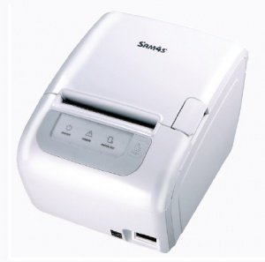 Чековый принтер Sam4s Ellix 35D, RS232, USB, Ethernet, с БП, белый (40319)
