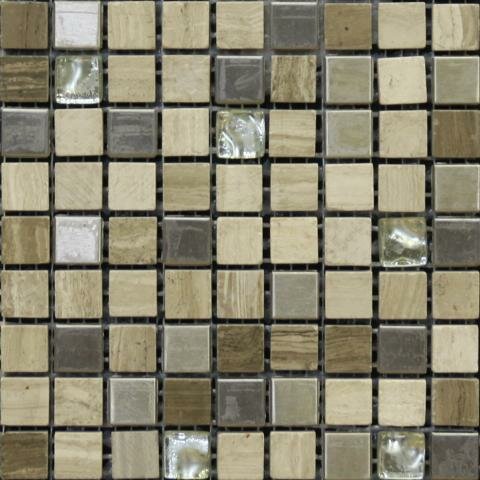 Мозаика Bars Crystal Mosaic Смеси с металлом DHT 19 300x300 мм (Мозаика)