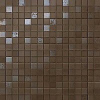 Керамическая плитка ATLAS CONCORDE dwell brown leather mosaico q 30.5x30.5