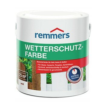 Remmers Wetterschutz-Farbe Краска тонкослойная погодостойкая (10 л База под колеровку )