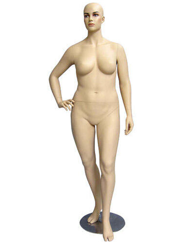 Манекен женский большой размер телесный Madame Type 02