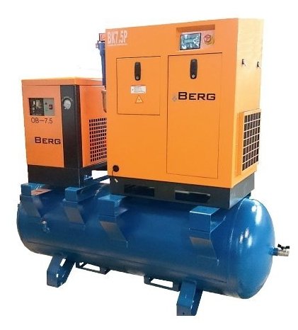 Компрессор масляный BERG Compressors ВК-15РО-500 7, 500 л, 15 кВт