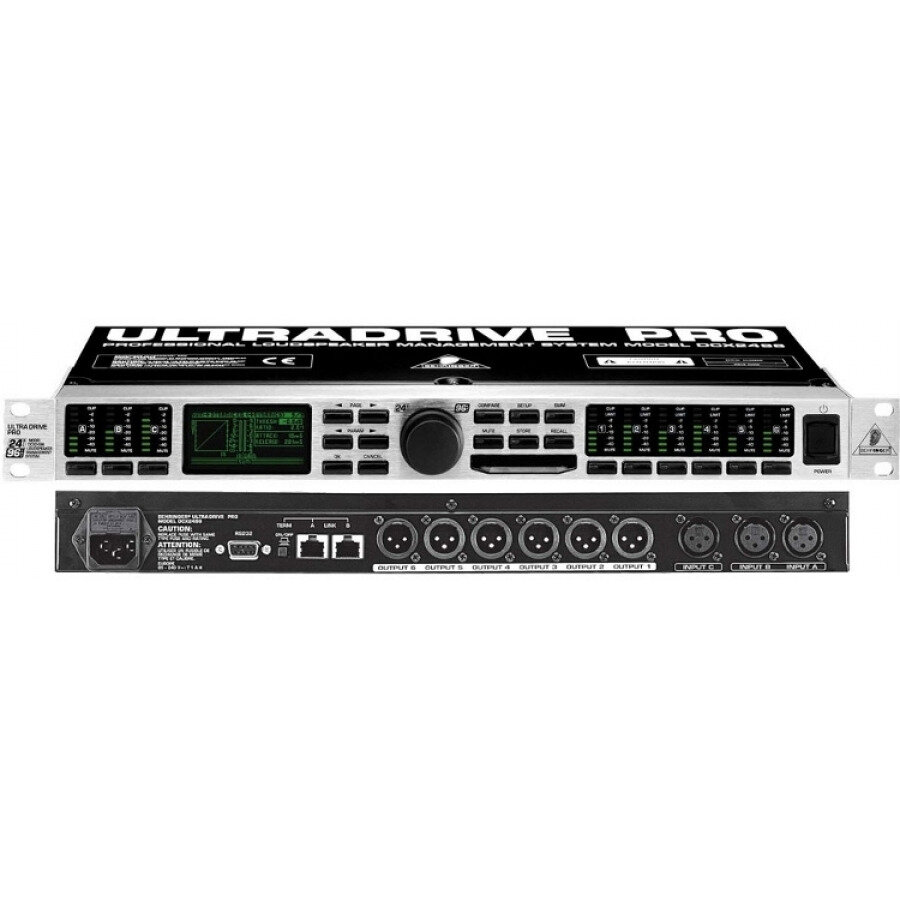 Контроллер/аудиопроцессор BEHRINGER DCX 2496 ULTRA-DRIVE PRO