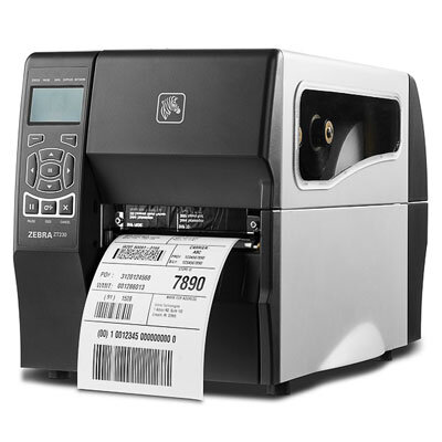 Принтер термотрансферный Zebra ZT230 (ZT23043-T0E200FZ) 300dpi, Ethernet, RS232, USB