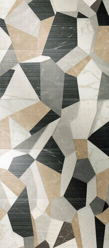 Панно FAP Ceramiche Roma Diamond Caleido Ins. Mix5 250x110