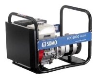 Бензиновый генератор SDMO HX6000 (5280 Вт)