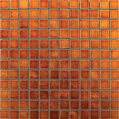 Мозаика Skalini MRC (ORANGE)-2 лакированная 30x30 см размер чипа 23x23 материал Мрамор толщина 10 мм в уп. 0.45 м2