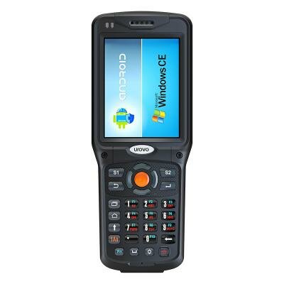 Терминал сбора данных Urovo V5100 (MC5150-SL1S4E0000) Android 4.3, 1D Laser, сканирующий модуль Mindeo, Bluetooth, Wi-Fi, GSM, 2G, 3G, RAM 1 Gb, ROM 8 GB, 1.2 GHz, 3.5quot;, 480 x 640, 31 клавиша, 4500 mAh, 385 g, IP 64