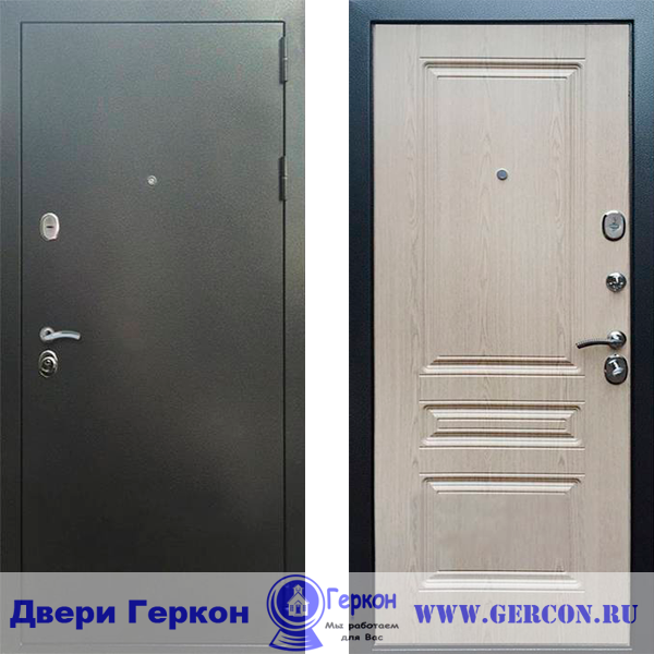 Антивандальные входные двери Йошкар-Ола 5 ФЛ-243 Беленый Дуб (антивандальные двери)