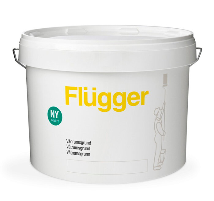 Грунтовки для внутренних работ FLUGGER Wet Room Primer грунт-клей влагостойкий (10л)