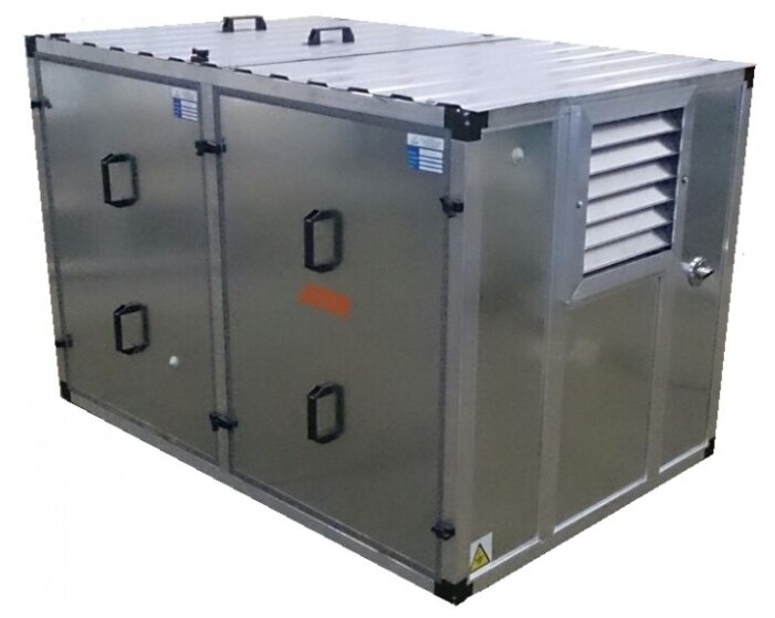 Дизельный генератор Вепрь АДП 7,0/4,0-Т400/230 ВЛ-БС в контейнере с АВР (5600 Вт)