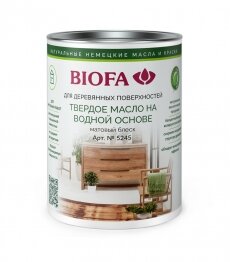 Biofa 5245 Твёрдое масло на водной основе Матовое 10 л