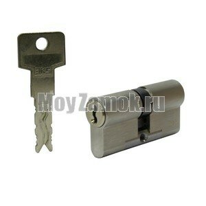 Цилиндровый механизм EVVA 3KS (87)31/56 ключ/ключ, латунь