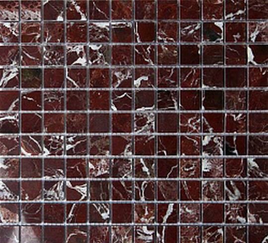 Мозаика Chakmaks Anatolian Stone ROSSO LEVANTO 2.3x2.3 30.5x30.5