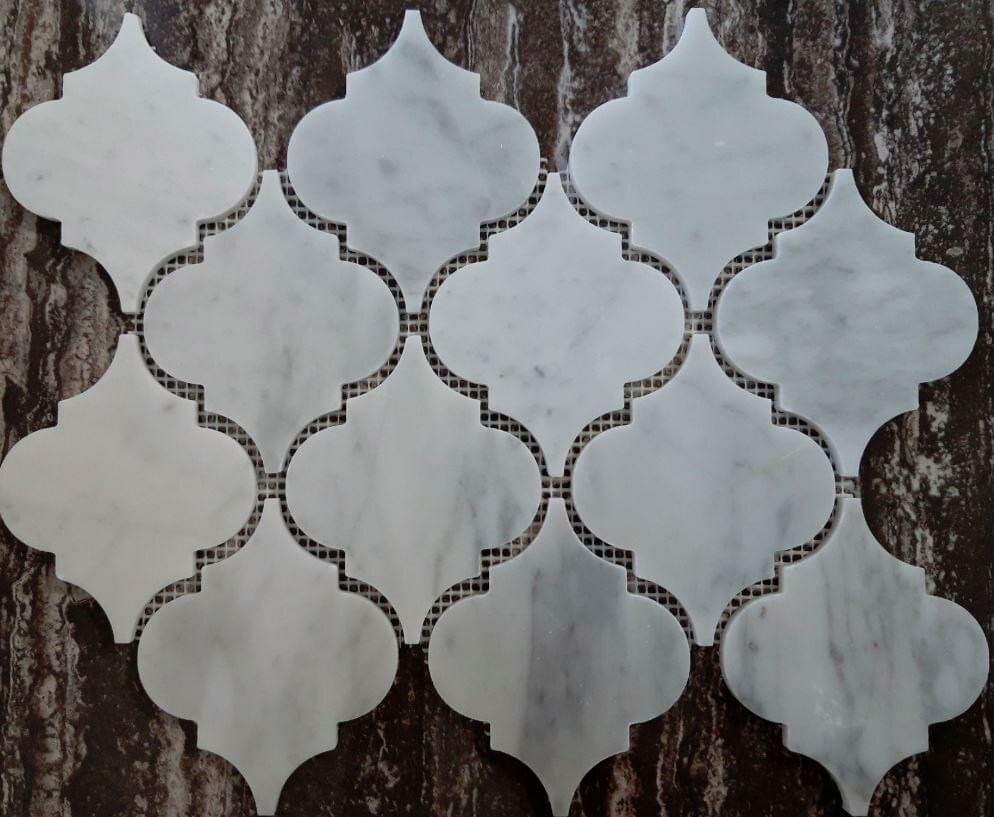 Мозаика ORRO Stone Rovena Bianco 33.5x25