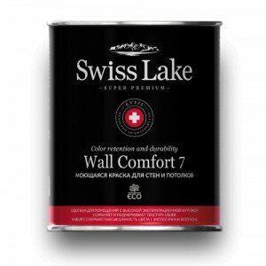 Краска Swiss Lake Wall Comfort 7 9 л