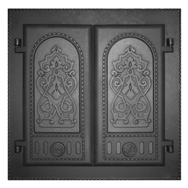 Дверка каминная ДК-6, «Горница» Рубцовское литье