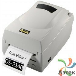 Принтер этикеток Argox OS-2140-SB термотрансферный 203 dpi, USB, RS-232, 99-21402-007