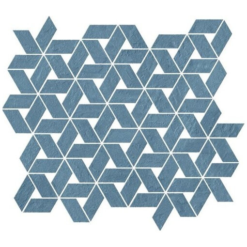 Мозаика Atlas Concorde Raw Blue Twist Mosaico 35,8x32,9 9RTB, м²