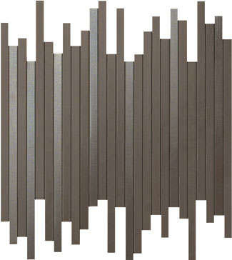 Мозаика Atlas Concorde (италия) Dwell Wall Brown Leather Mosaico L 9DLB 260x305 мм (Керамическая плитка для ванной)