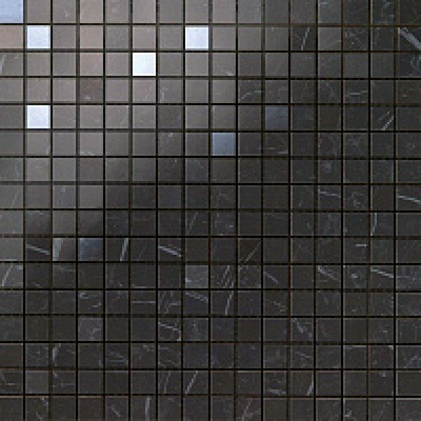 9MQN Мозаика MARVEL STONE COLLECTION Nero Marquina Mosaic Q 30x30