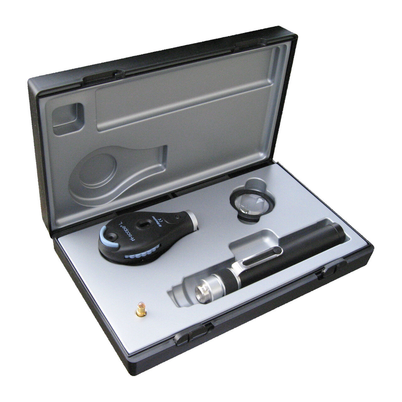 Ri-scope® офтальмоскоп L2, освещение XL 2,5 В, рукоятка типа С для двух батарей типа С или аккумулятора ri-accu® NiMH