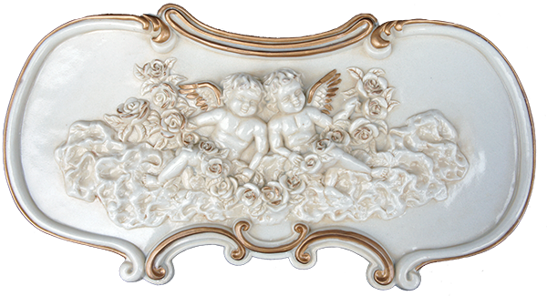 Керамическая плитка Infinity Ceramic Tiles Vaticano Camafeo Oro Декор 40x76
