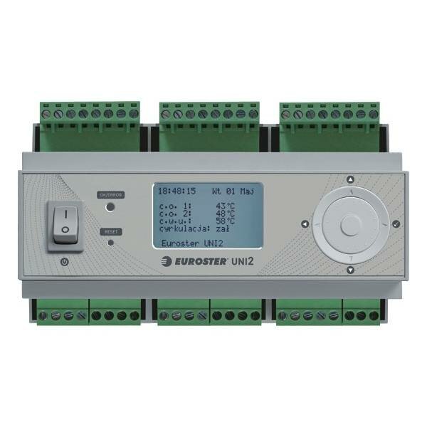 Контроллер EUROSTER UNI2 погодозависимый датчики в комплекте
