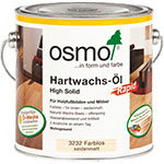 Масло-воск для паркета и мебели Osmo (Осмо) Hartwachs-Ol Rapid 3240 белое прозрачное 2,5 л (на 50 кв.м в 1 слой)