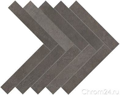 Atlas Concorde Dwell Smoke Herringbone керамогранит (41,2 x 36,2 см) (A1DF)