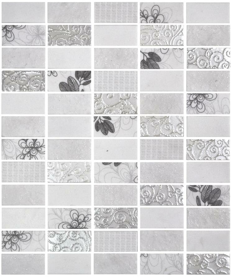 Мозаика Onix Mosaico Marbelous Flower 26.2x31.8