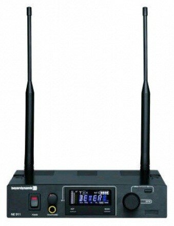 BEYERDYNAMIC NE 911 (502-574 МГц) #705039 Одноканальный приемник радиосистемы. Размер 1/2-19quot;, 1U.